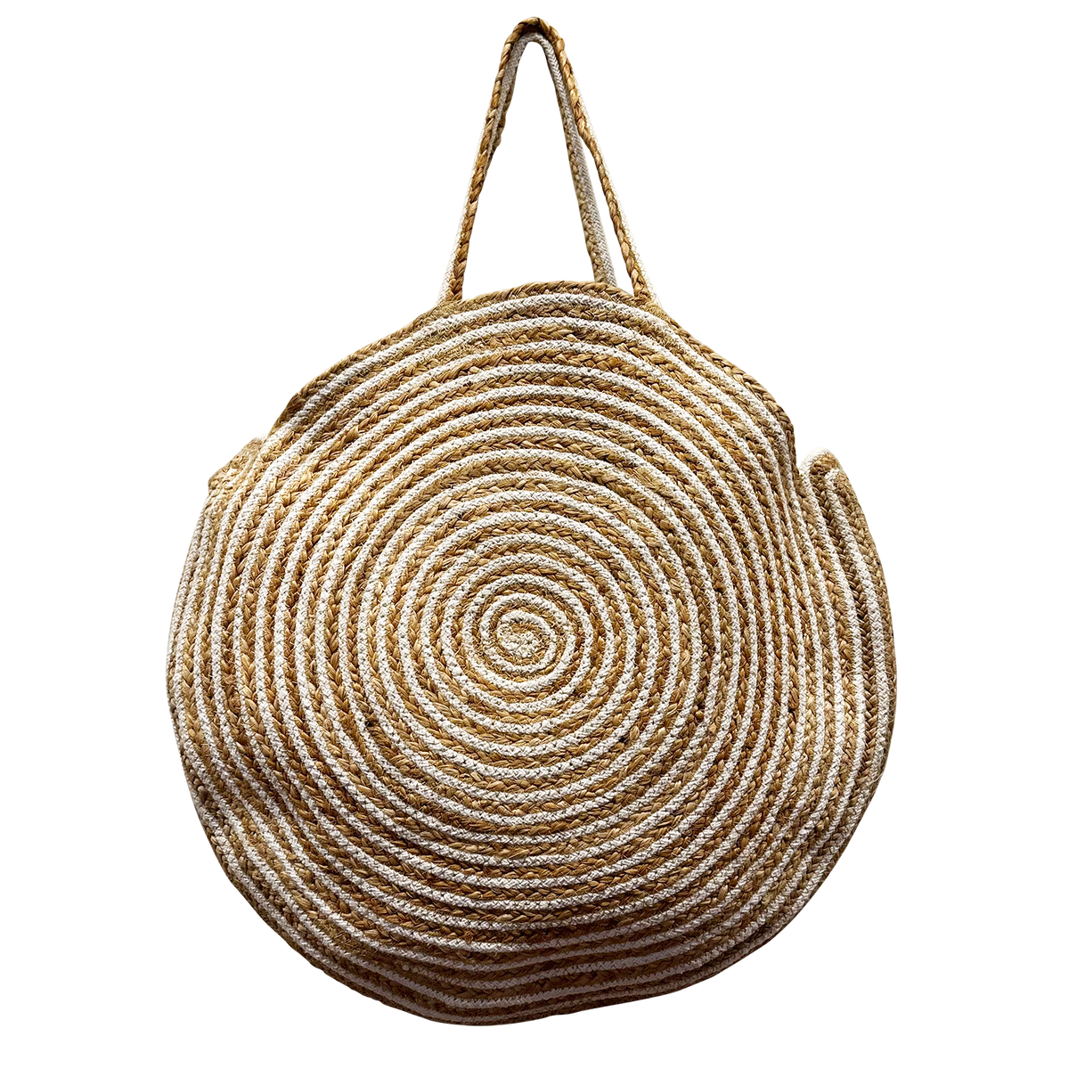 Extra Large Jute Beach Tote Bag