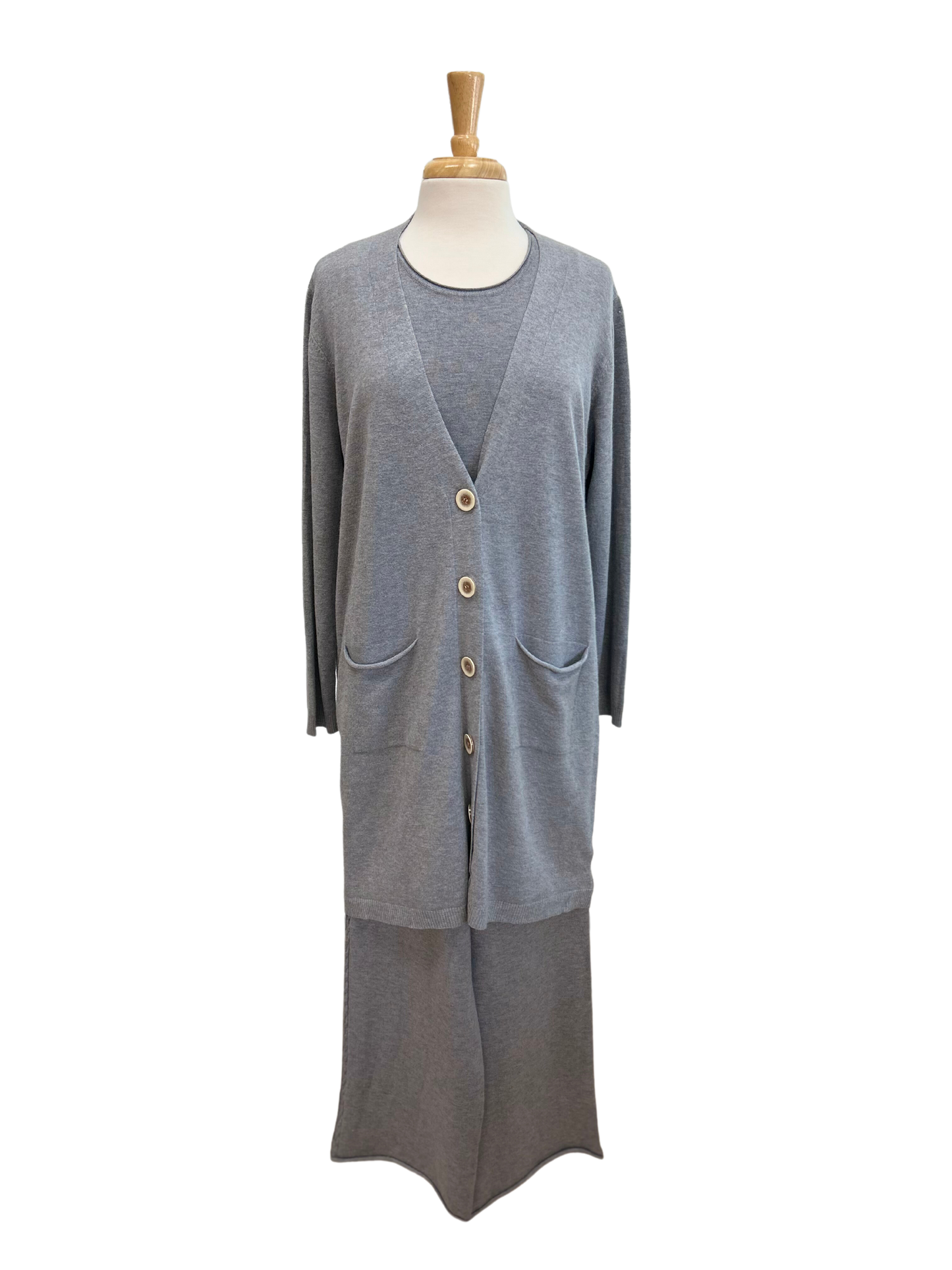 Long Pocket Cardigan