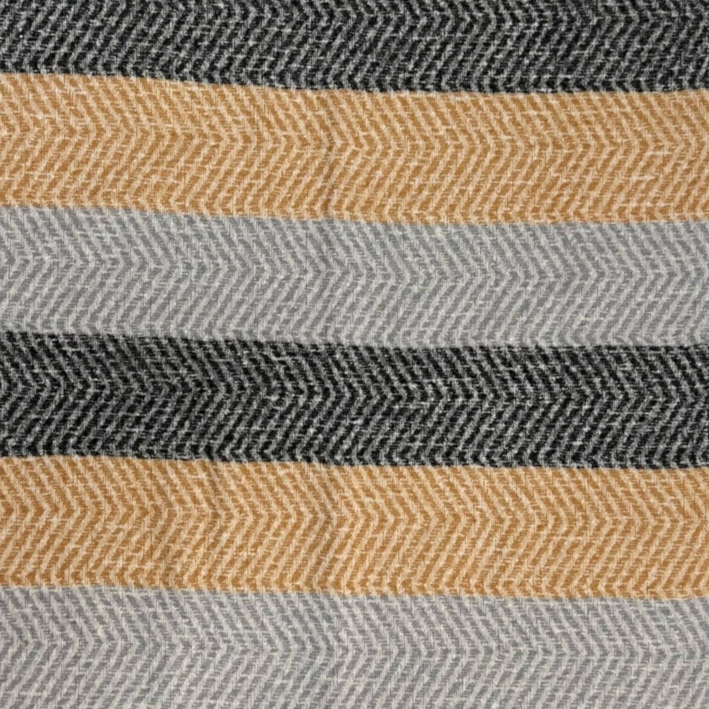London Scarves - Colourful striped zigzag winter scarf