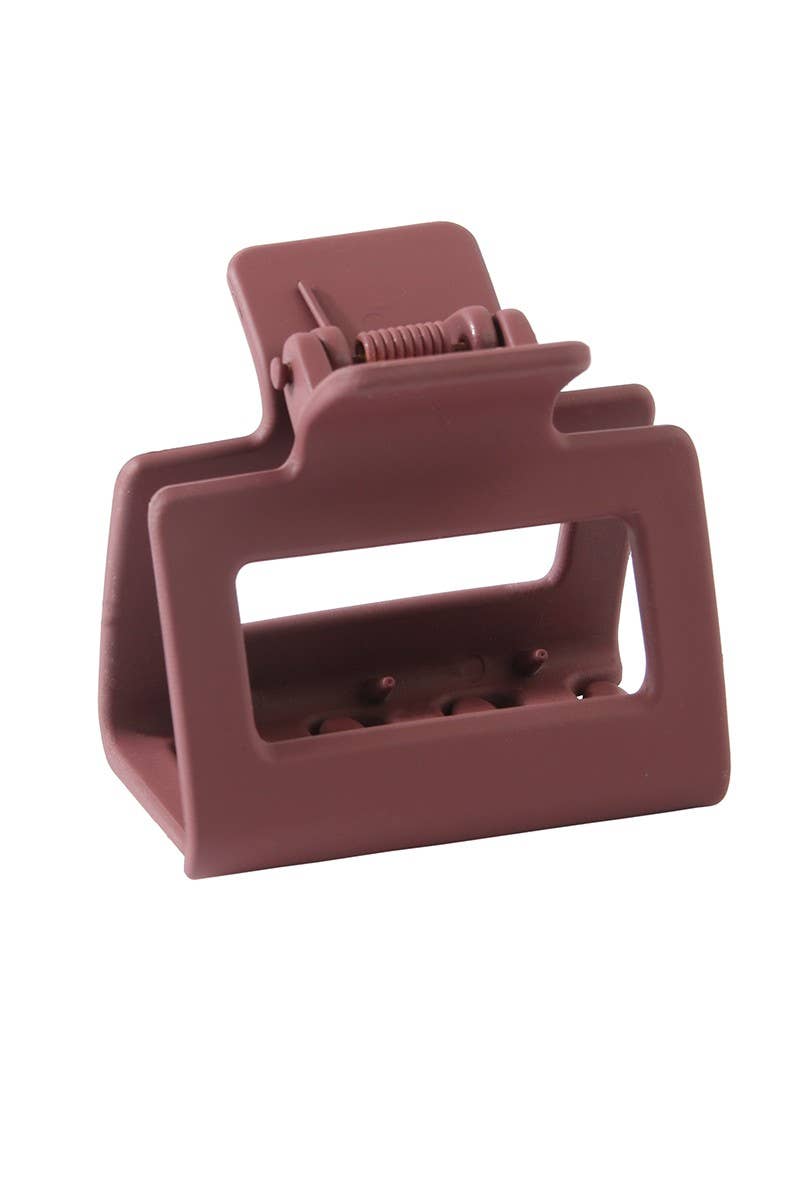 Square Macaron Shark Clip Small Hair Clip - NINEXIS