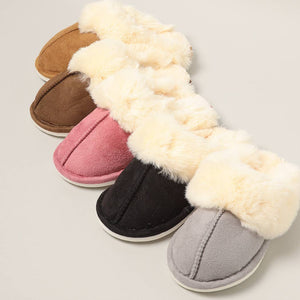 Fashion City - Assorted Faux Fur Lined Slippers Pack
