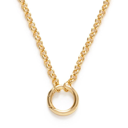Amano Studio - Rolo Chain with Charm Holder Necklace