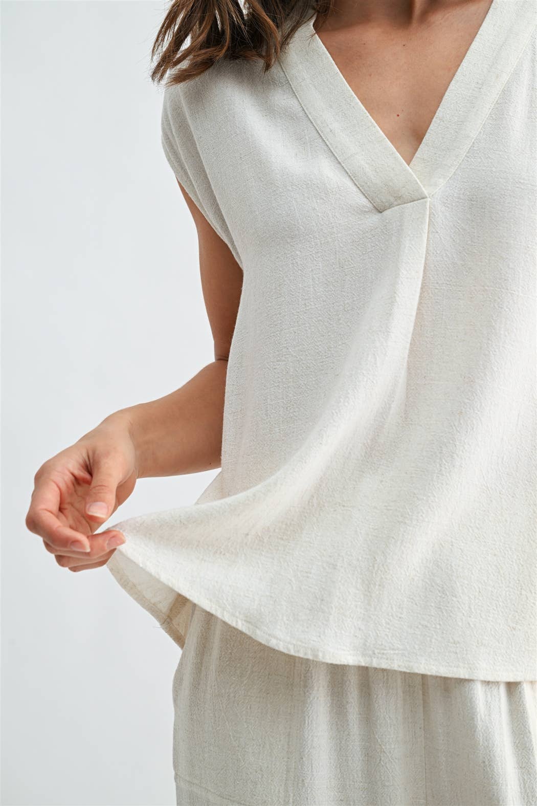 V NECK DOLMAN TOP - Fun2Fun