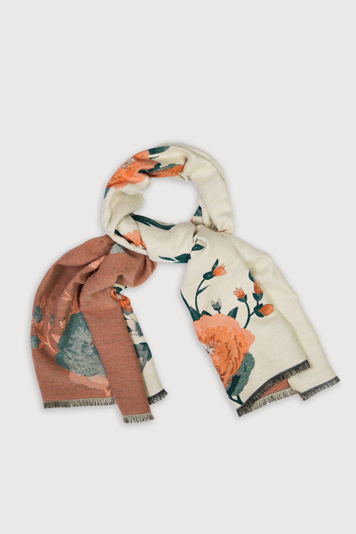 SAACHI - Floral Reversible Scarf