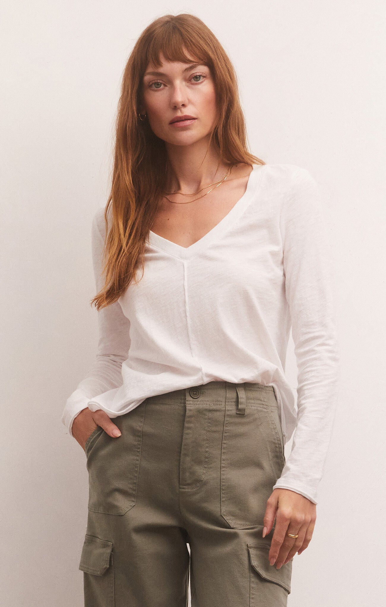 Dream Long Sleeve Slub Tee