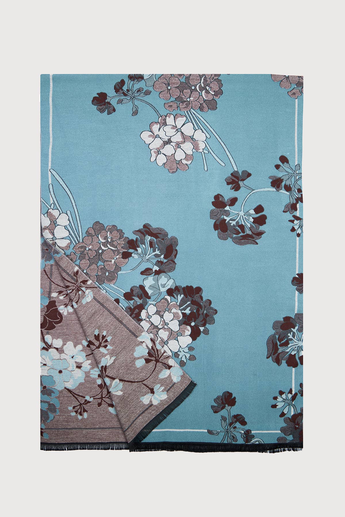 SAACHI - Floral Reversible Scarf