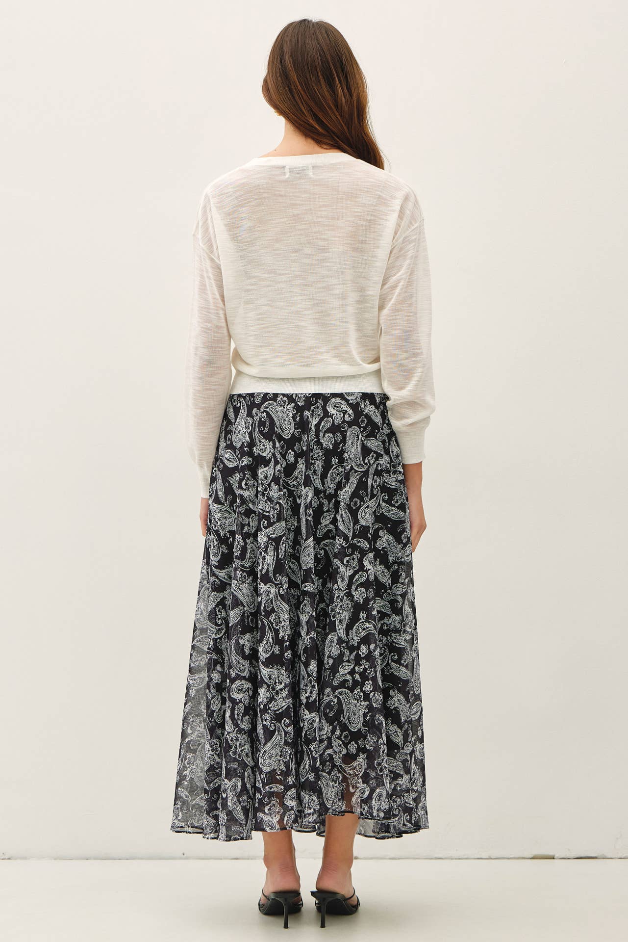 Be Cool - ULTRA FINE SLUBBED V-NECK FINE KNIT CARDIGAN