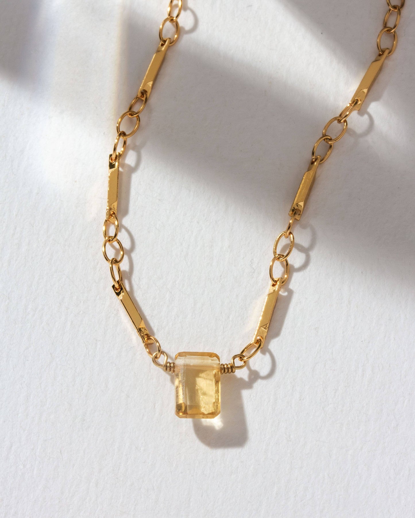 Luna Norte - Prism Gems Birthstone Necklace - November