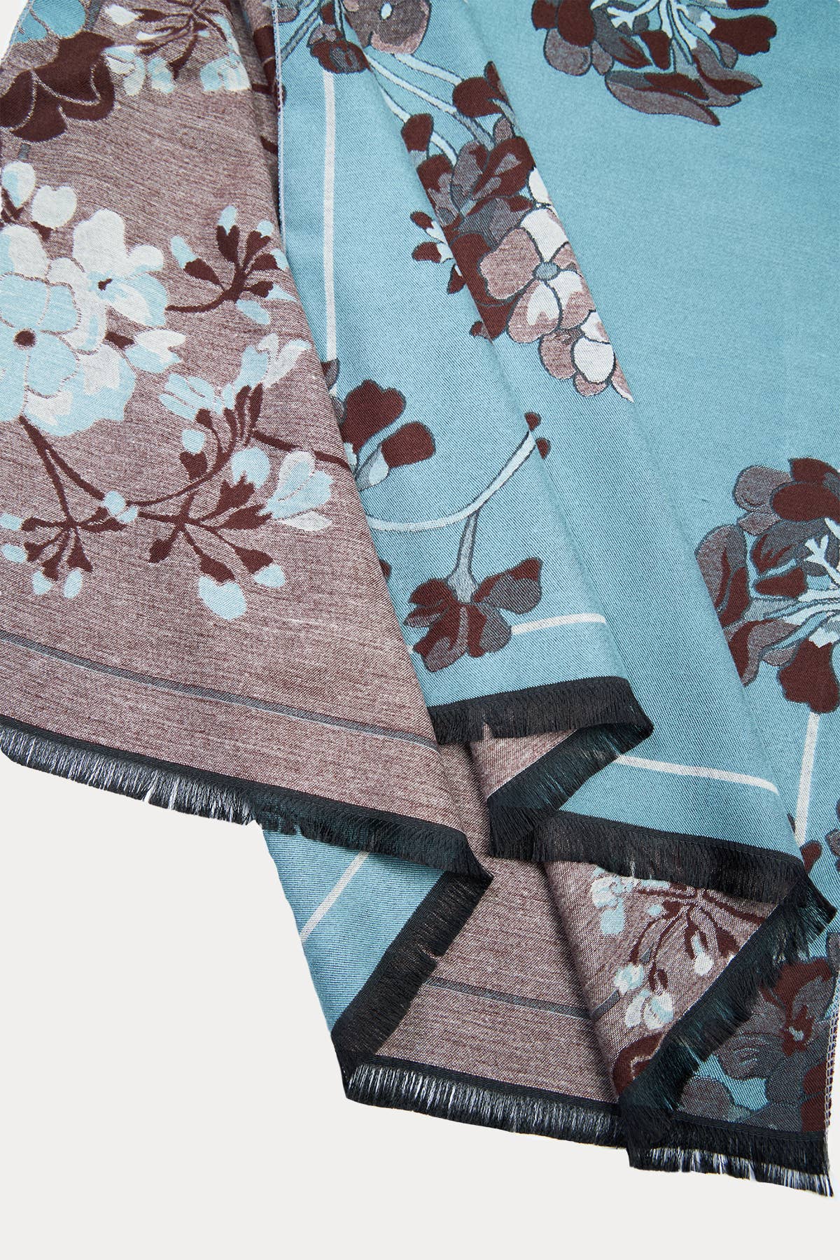 SAACHI - Floral Reversible Scarf