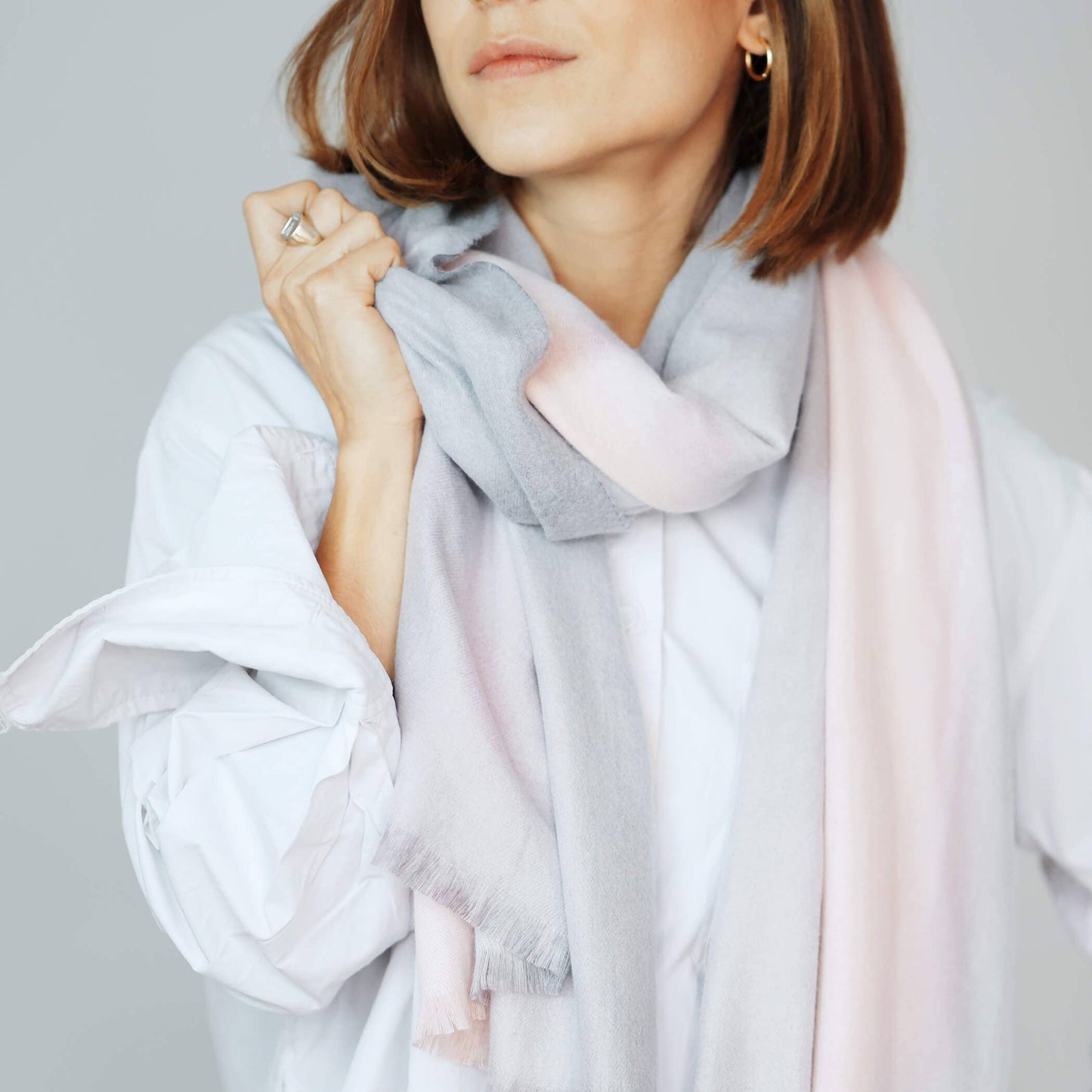 Studio Hop - Cashmere Blend Ombre Scarf