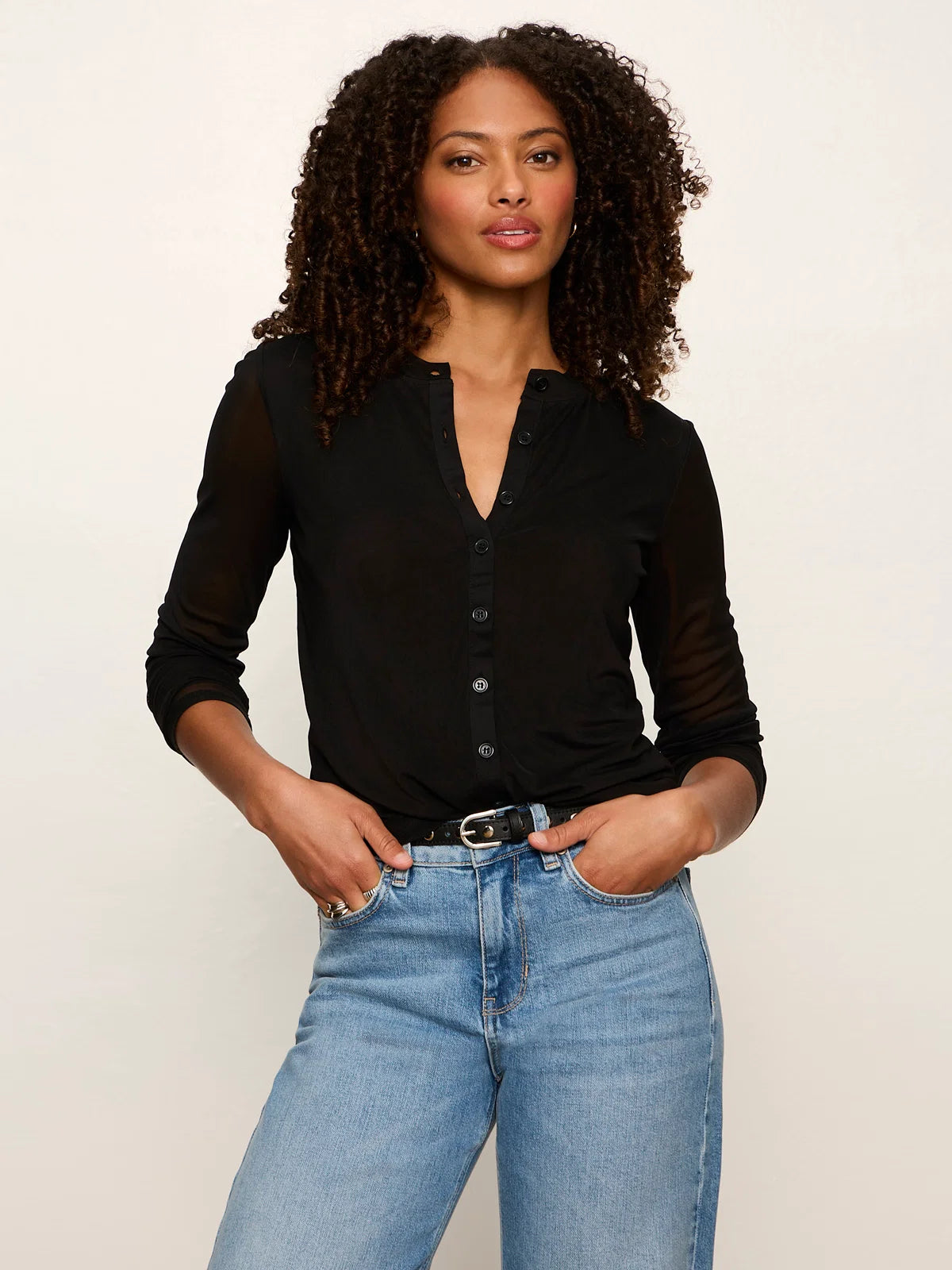 MESH LONG SLEEVE CARDI -  SANCTUARY