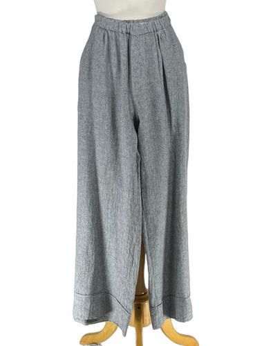 PLEATED CROP PANT