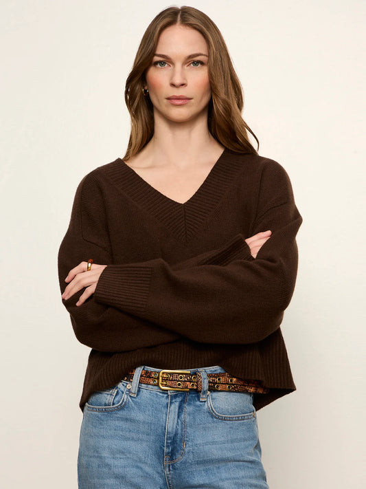 Vanna V-Neck Sweater - Sanctuary