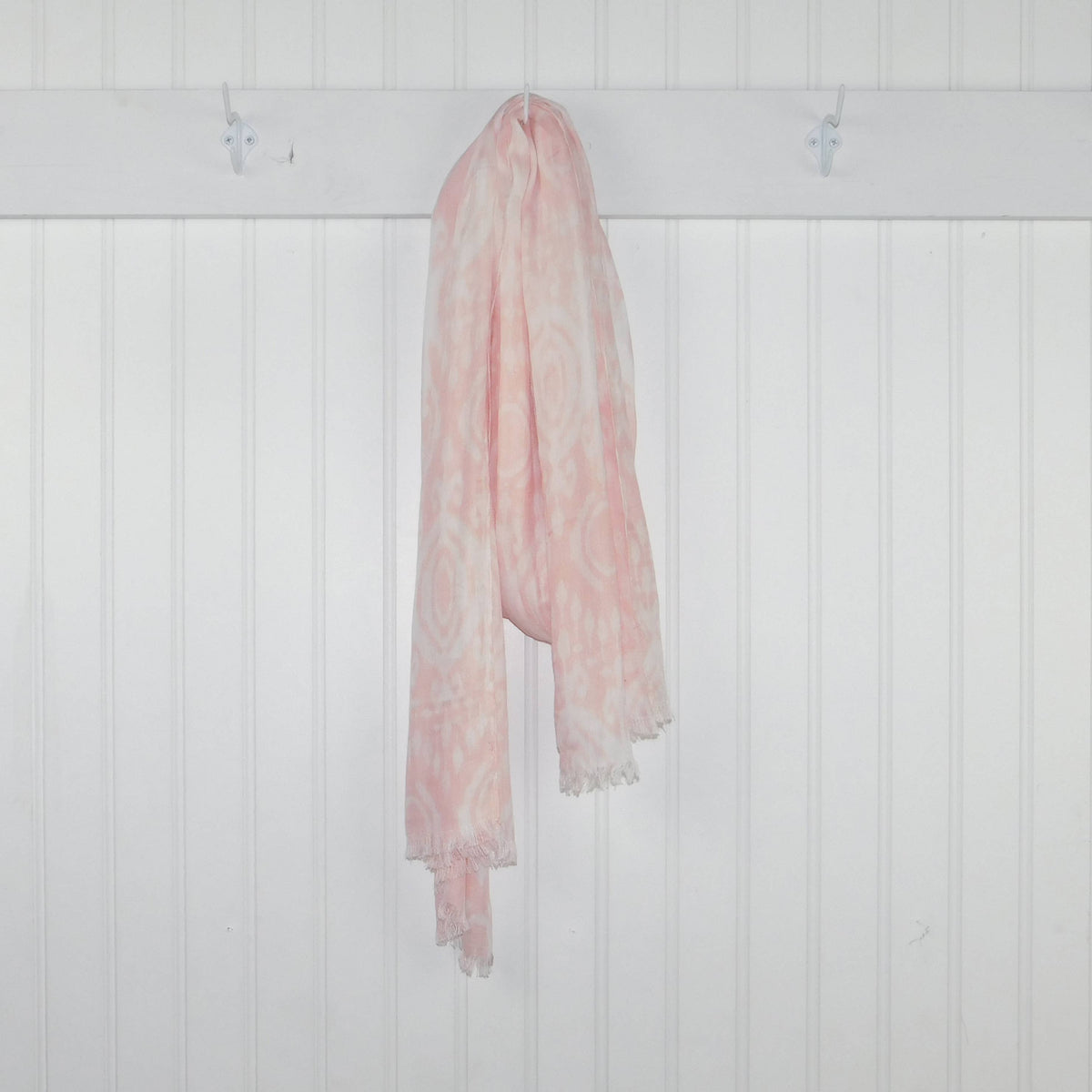 Chloe & Lex - Pure Viscose Makahla Spring Feathered Edge Scarf for Women