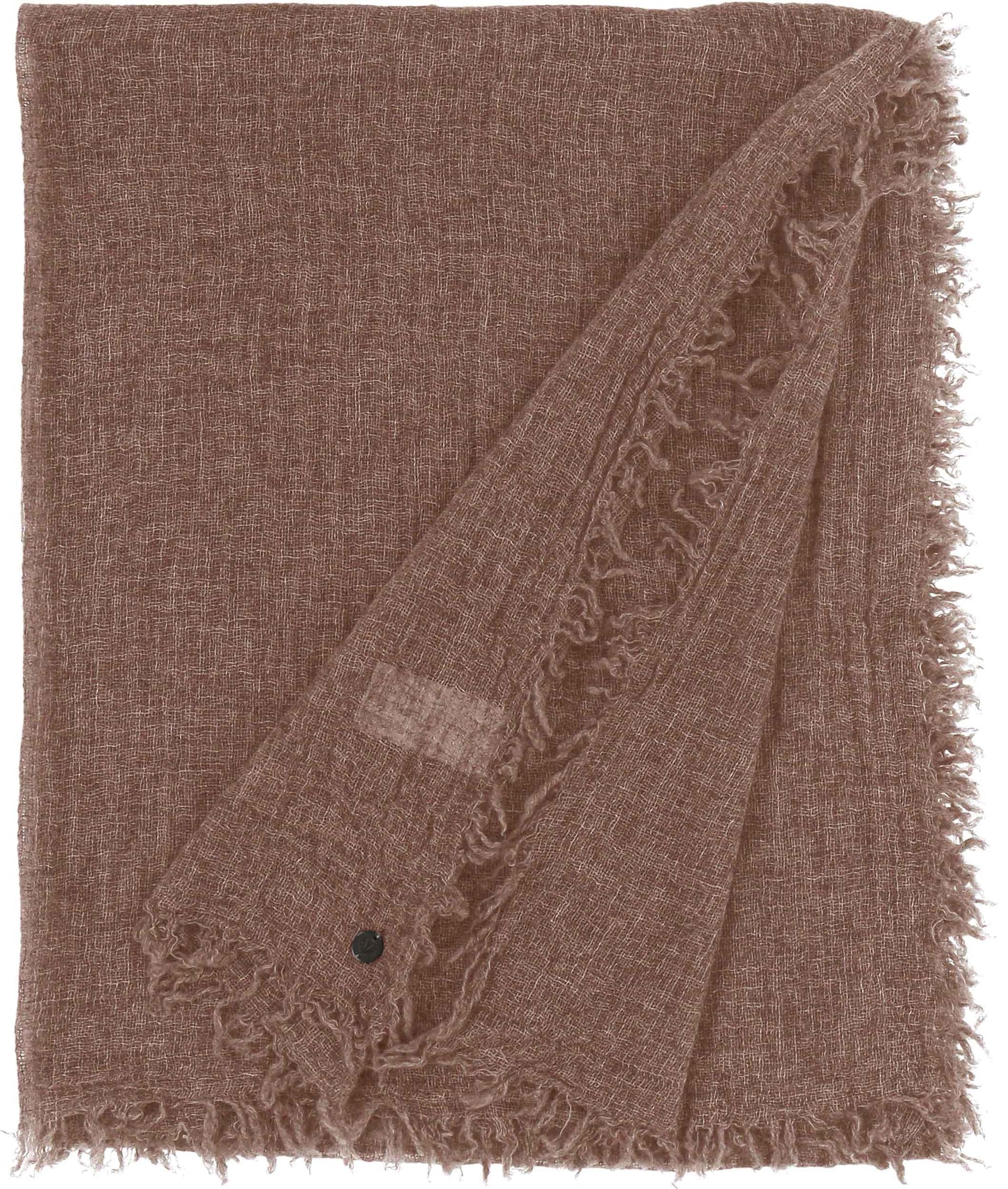 FRAAS - The Scarf Company - Lightweight Wool Solid Fringe Wrap
