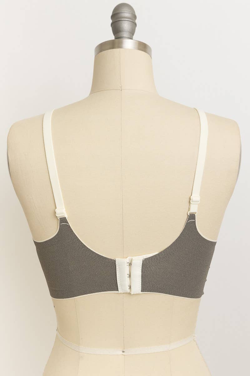 Leto Accessories - Air Ease Ultra Supportive Comfort Bra - Adjustable Straps