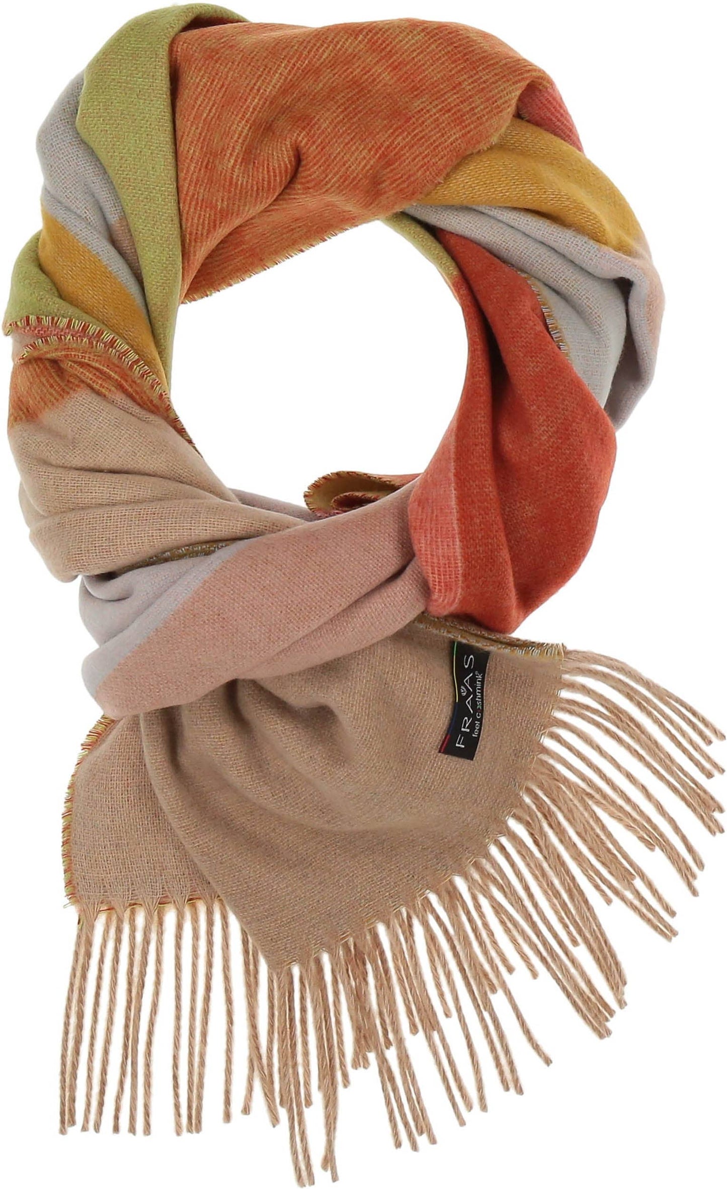 FRAAS - The Scarf Company - Chevron Color Block Cashmink® Scarf