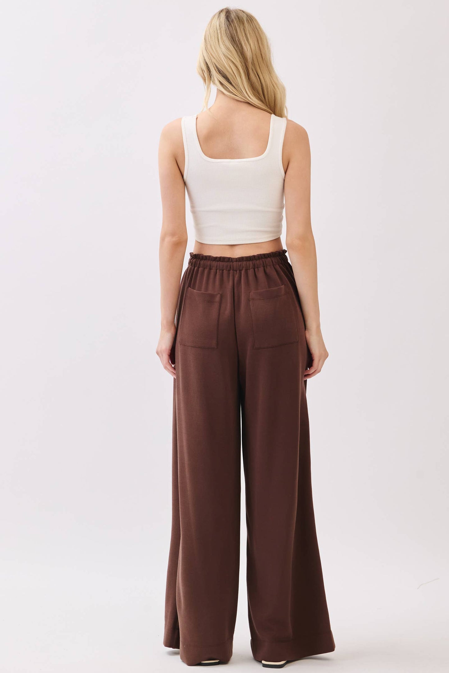 Solid Wide Leg Pants - Final Touch