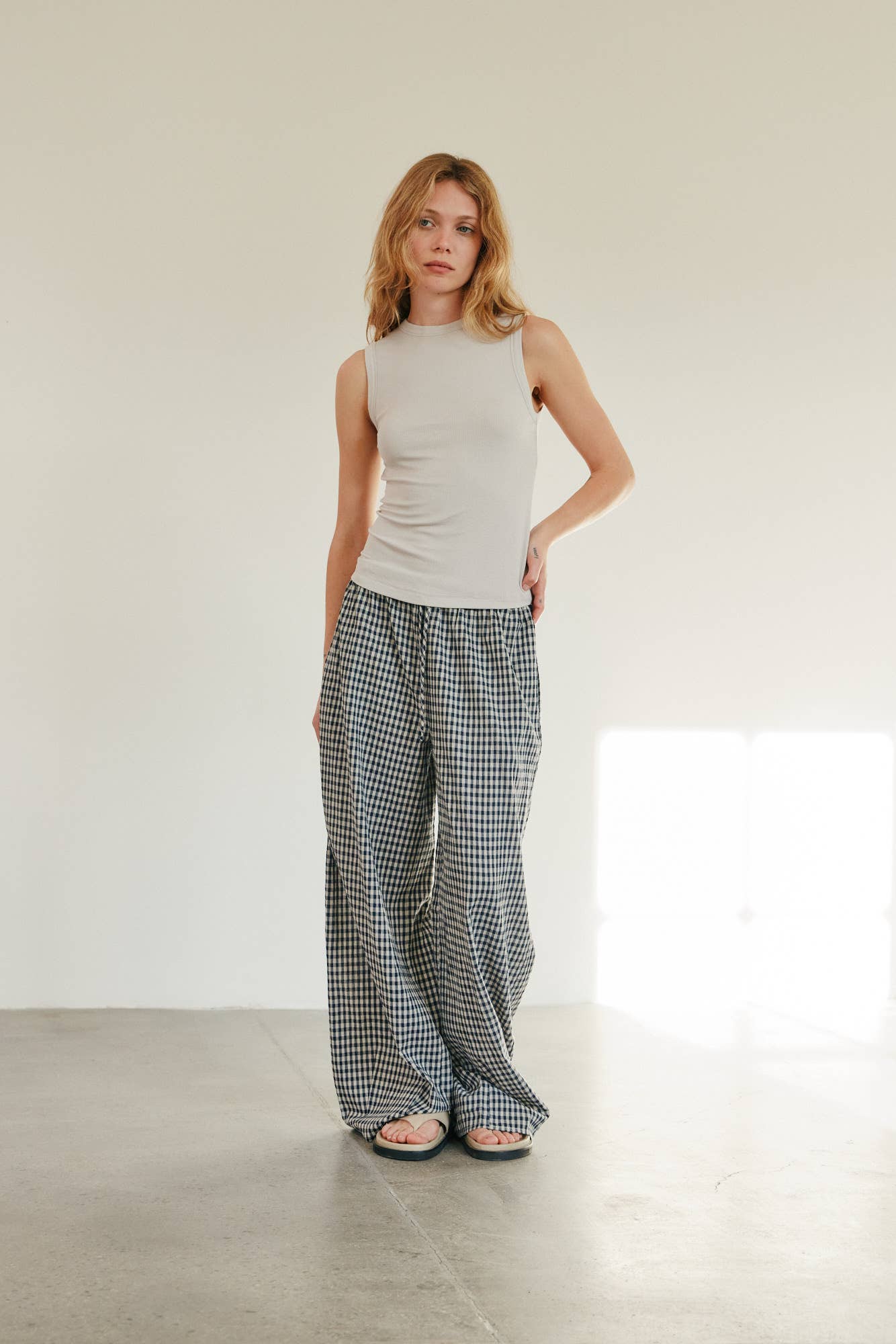 Grade & Gather - 41886 - SHEER TANK TOP