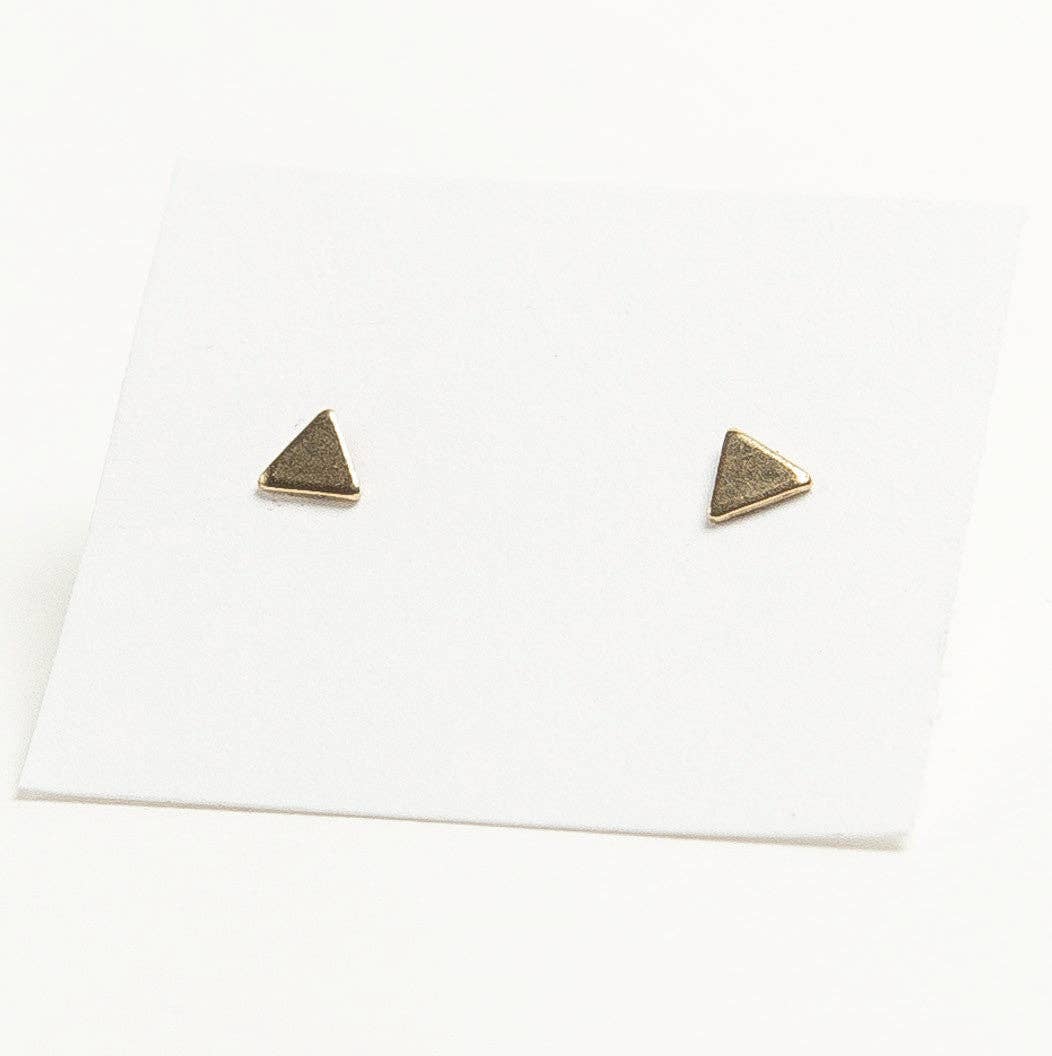 Tilly Doro - Tiny Triangle Studs