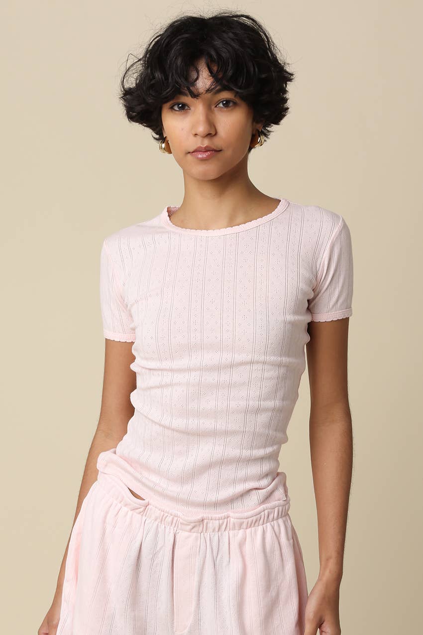 Olivaceous - Marley Ribbed Knit Top