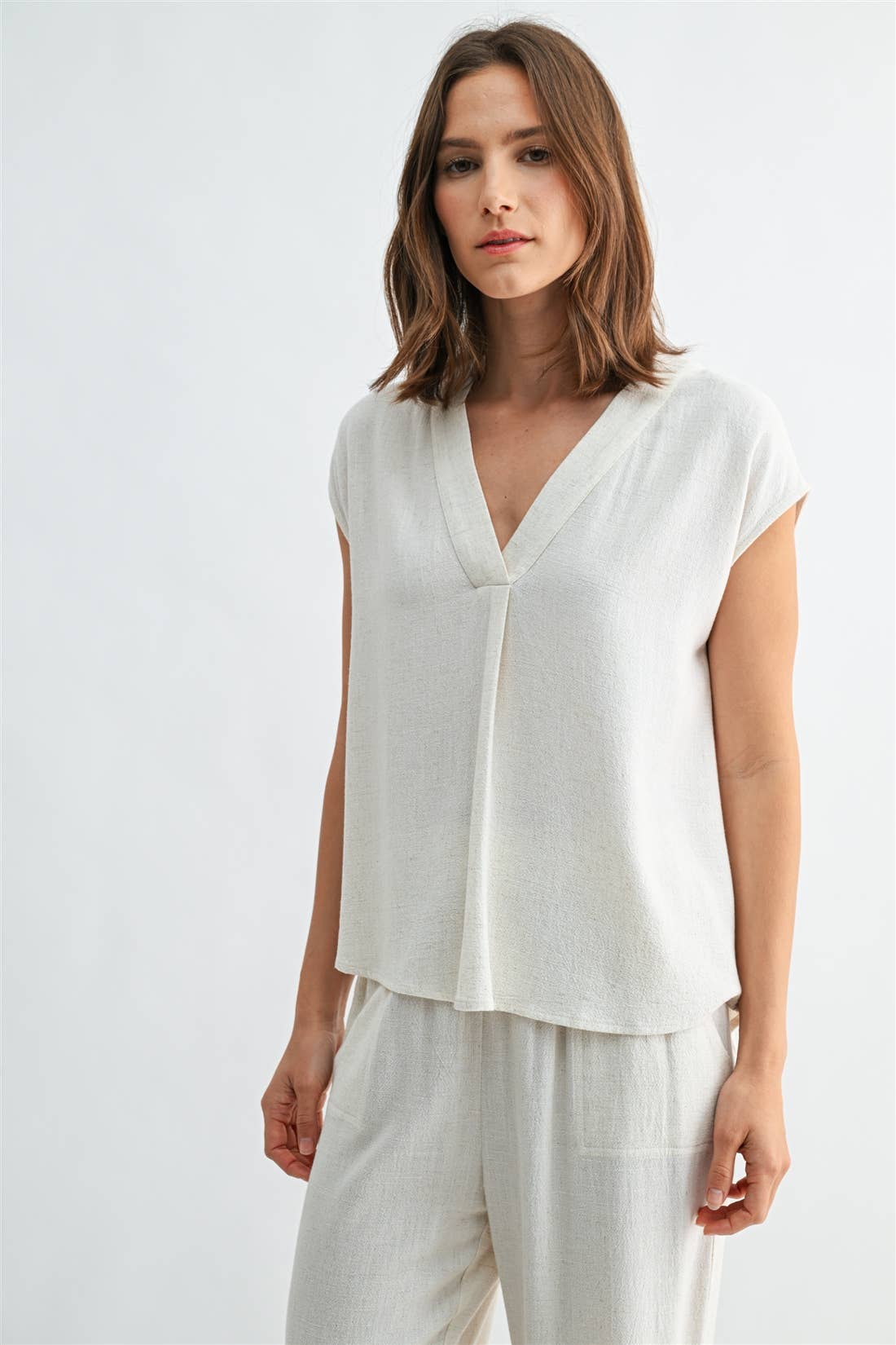 V NECK DOLMAN TOP - Fun2Fun