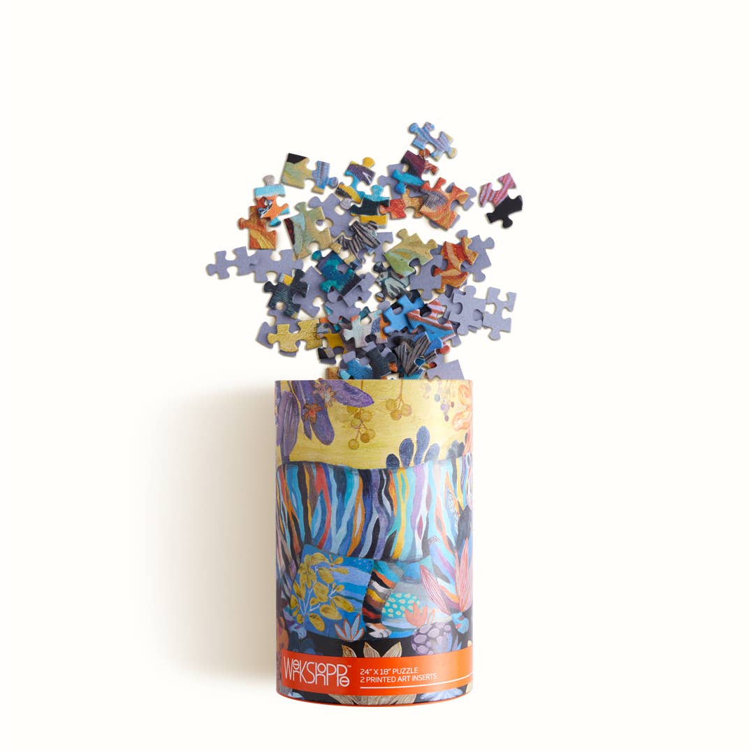 WerkShoppe - Striped Tiger | 500 Piece Puzzle