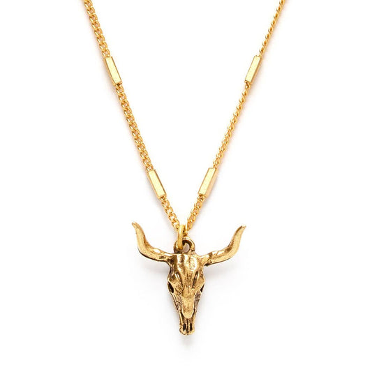 Amano Studio - Longhorn Skull Necklace