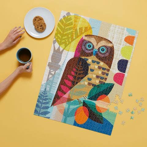 WerkShoppe - Ruru Owl | 1000 Piece Jigsaw Puzzle