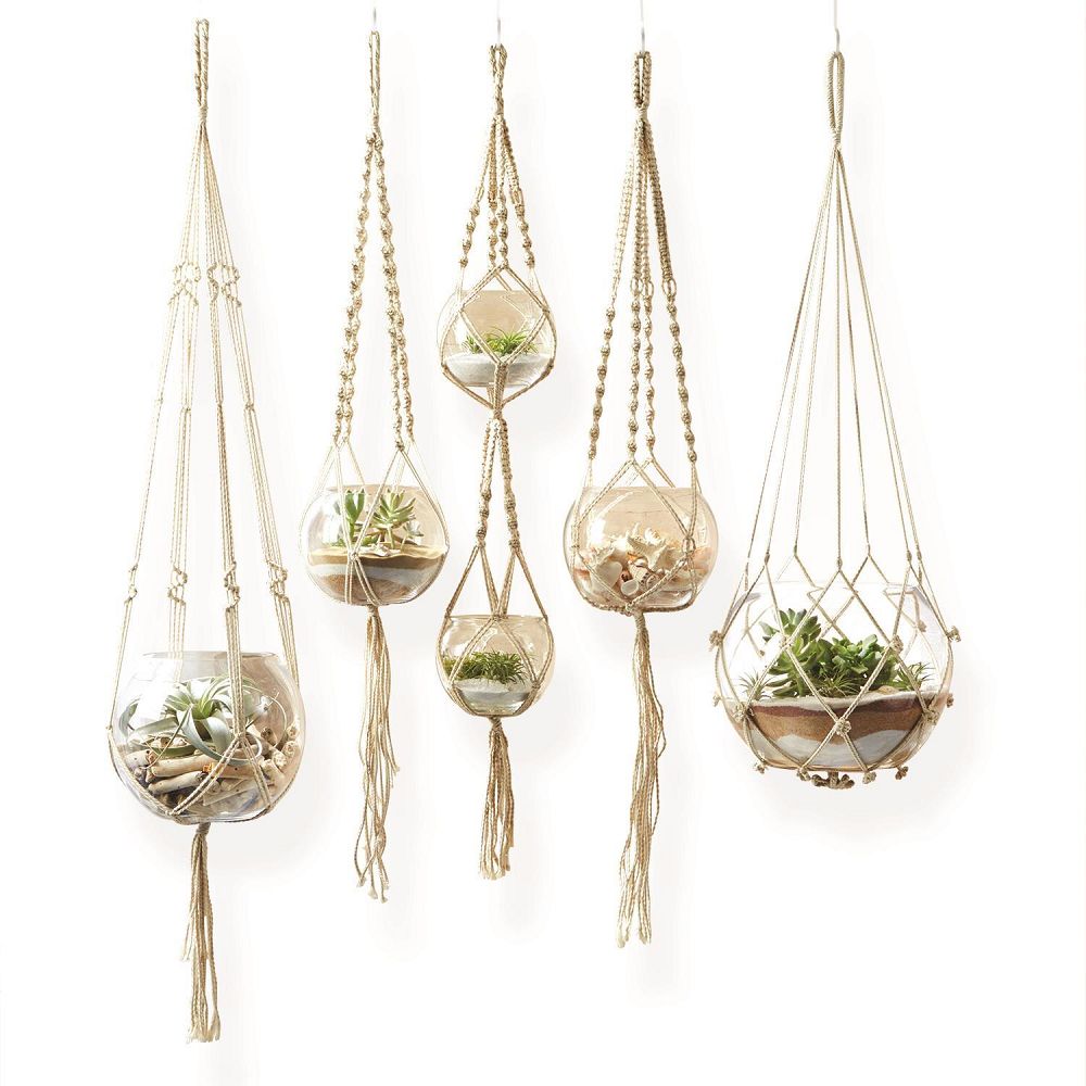 Macrame Plant 
Hangers
