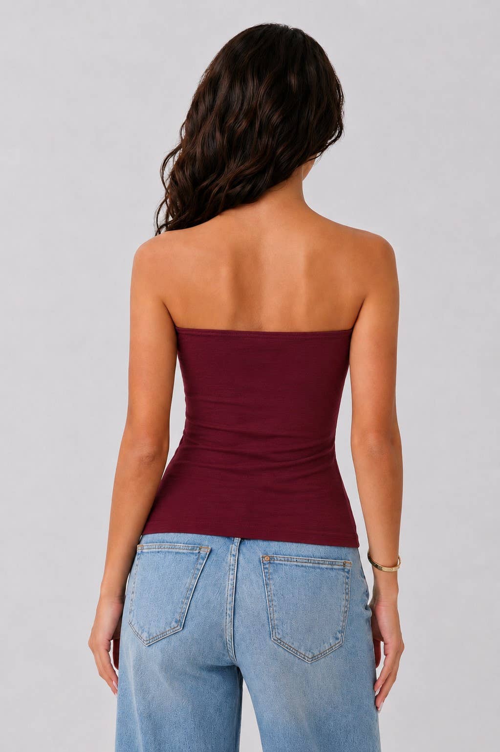 JU57467 - BRA FREE REMOVABLE BRA CUP TUBE TOP