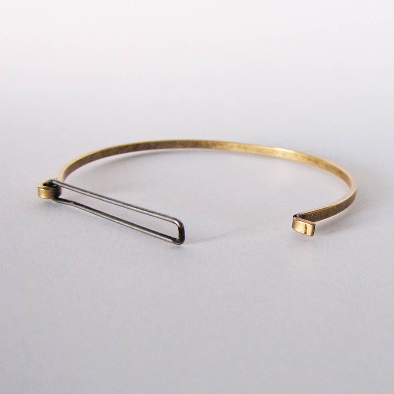 Ornamental Things - Steel Swing Top Bracelet