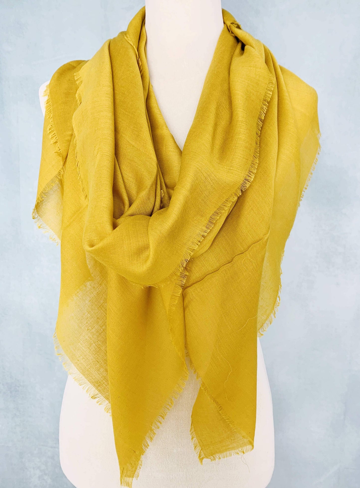 JC Sunny Fashion - JC022595 Cashmere Blend Super Soft Solid scarf