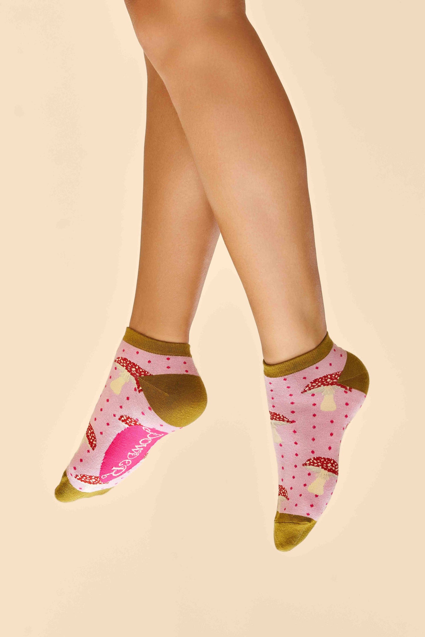 Powder Design inc - US - Tiny Toadstools Trainer Socks