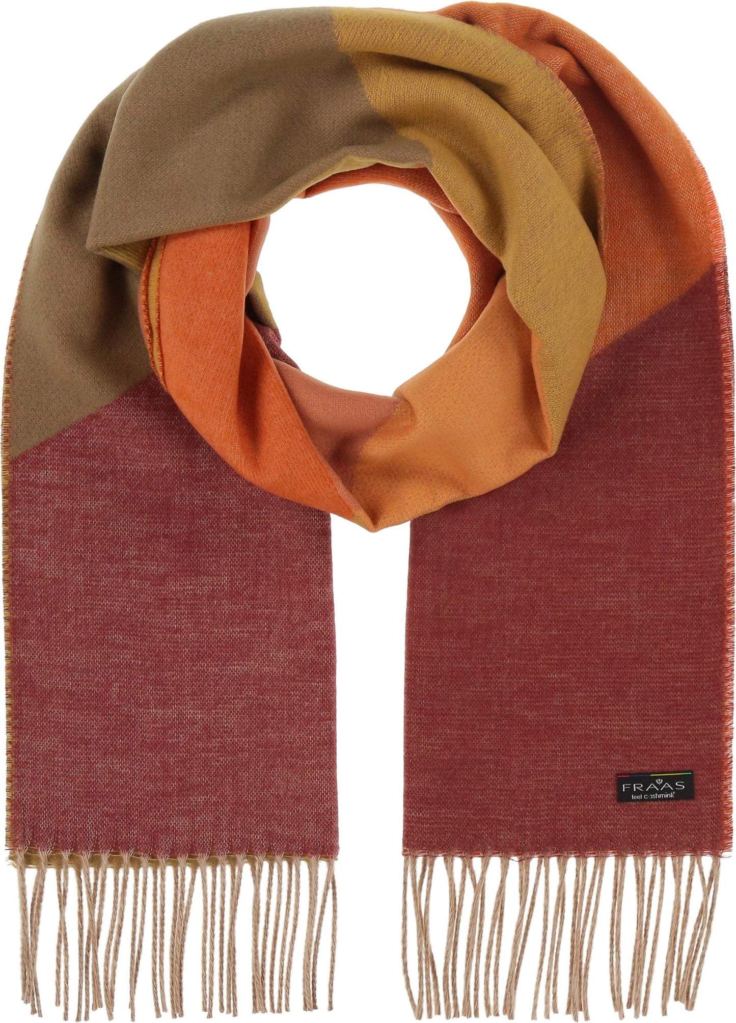 FRAAS - The Scarf Company - Chevron Color Block Cashmink® Scarf