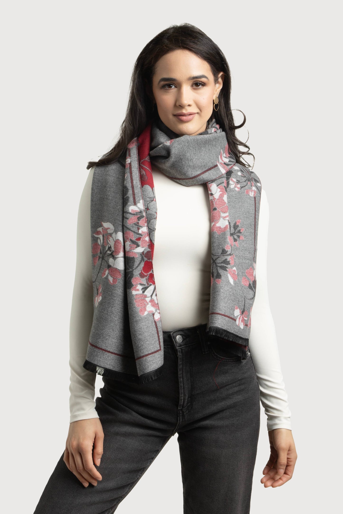 SAACHI - Reversible Denim Scarf
