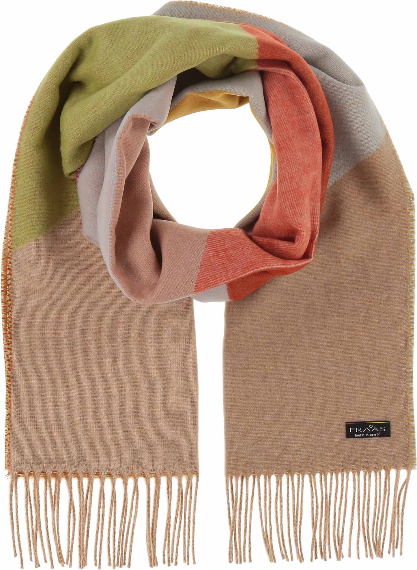 FRAAS - The Scarf Company - Chevron Color Block Cashmink® Scarf