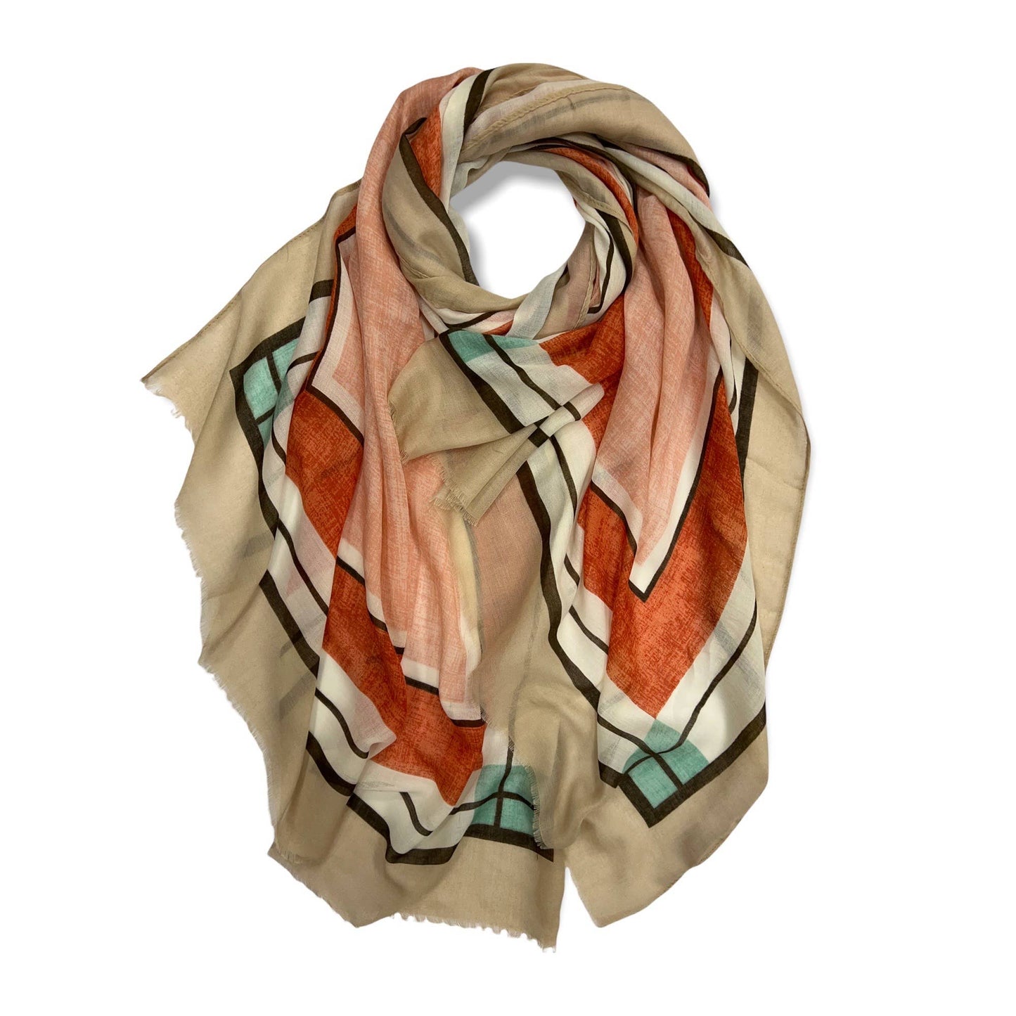 London Scarves - Printed lightwight scarf