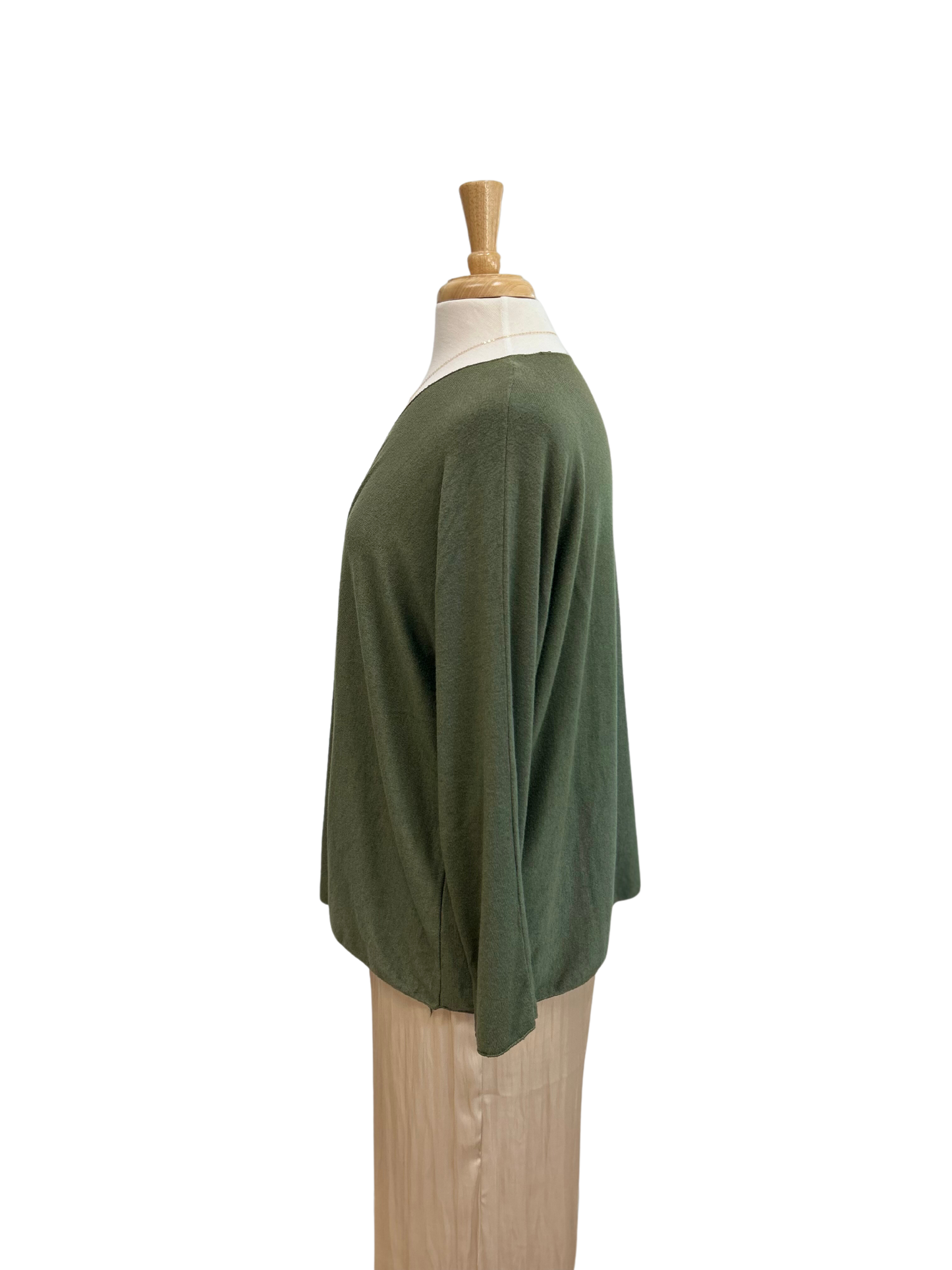 V-Neck Long Sleeve Pullover