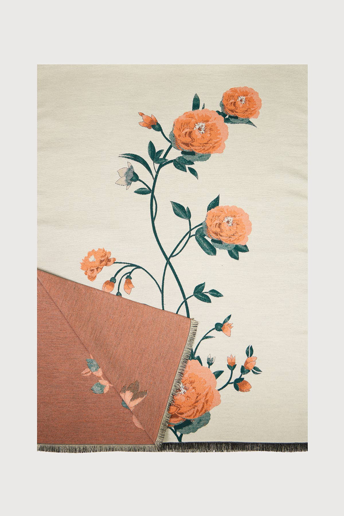 SAACHI - Floral Reversible Scarf