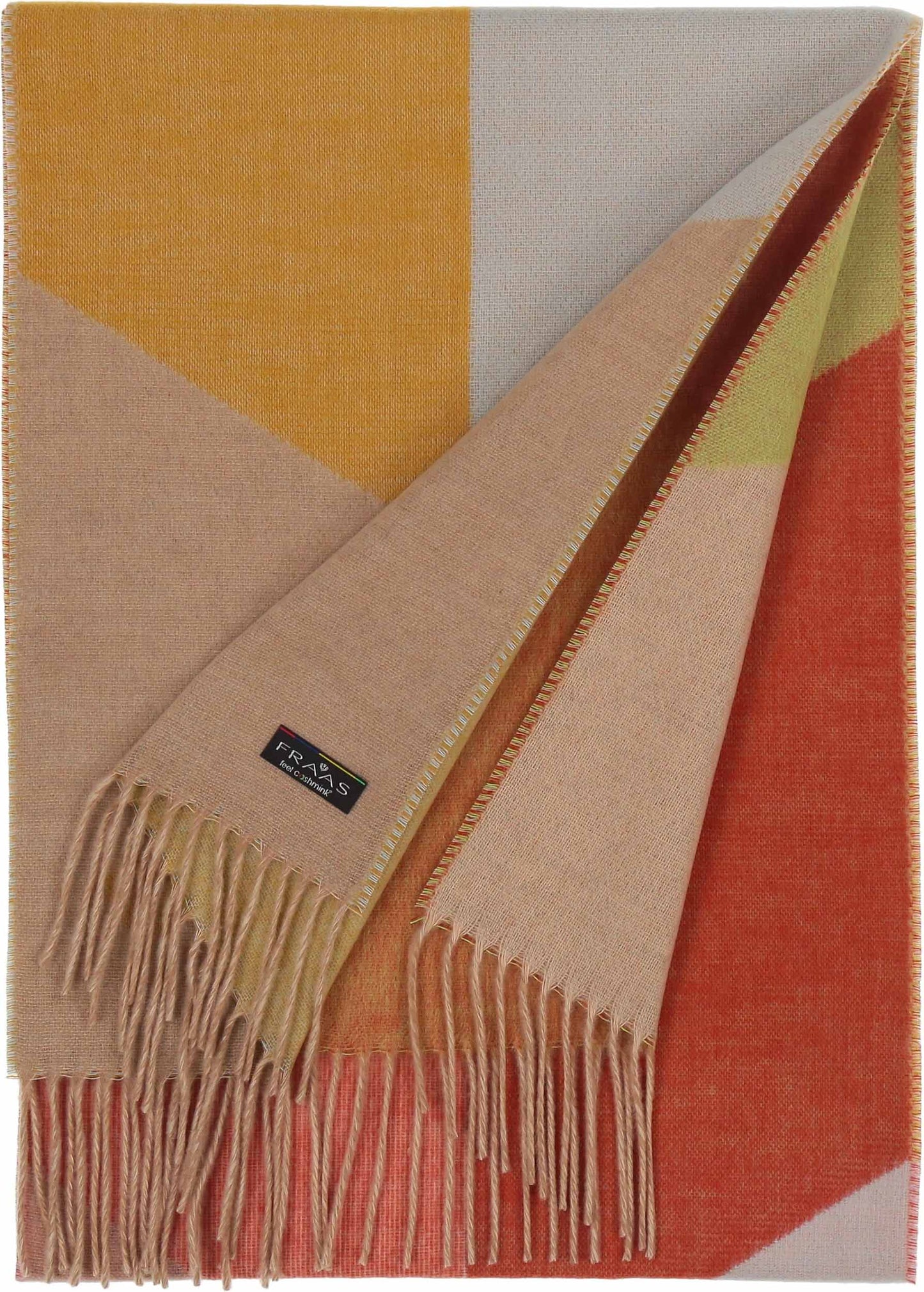 FRAAS - The Scarf Company - Chevron Color Block Cashmink® Scarf