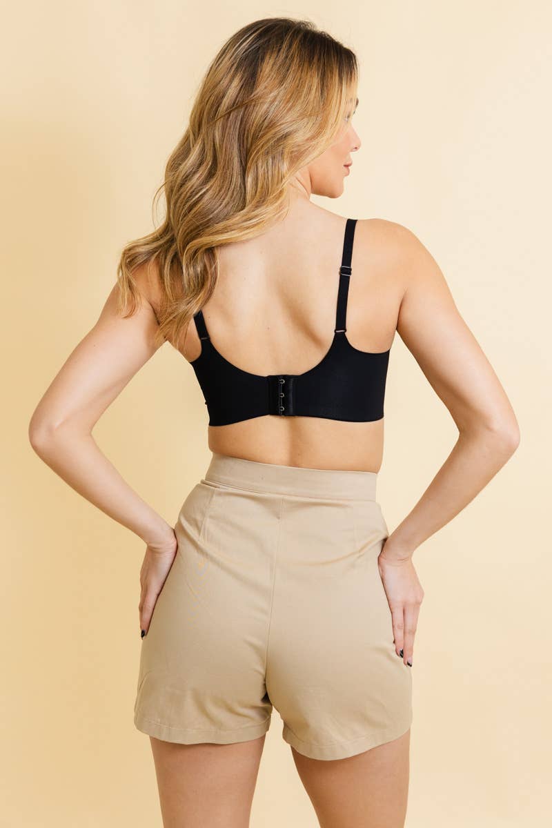 Leto Accessories - Air Ease Ultra Supportive Comfort Bra - Adjustable Straps