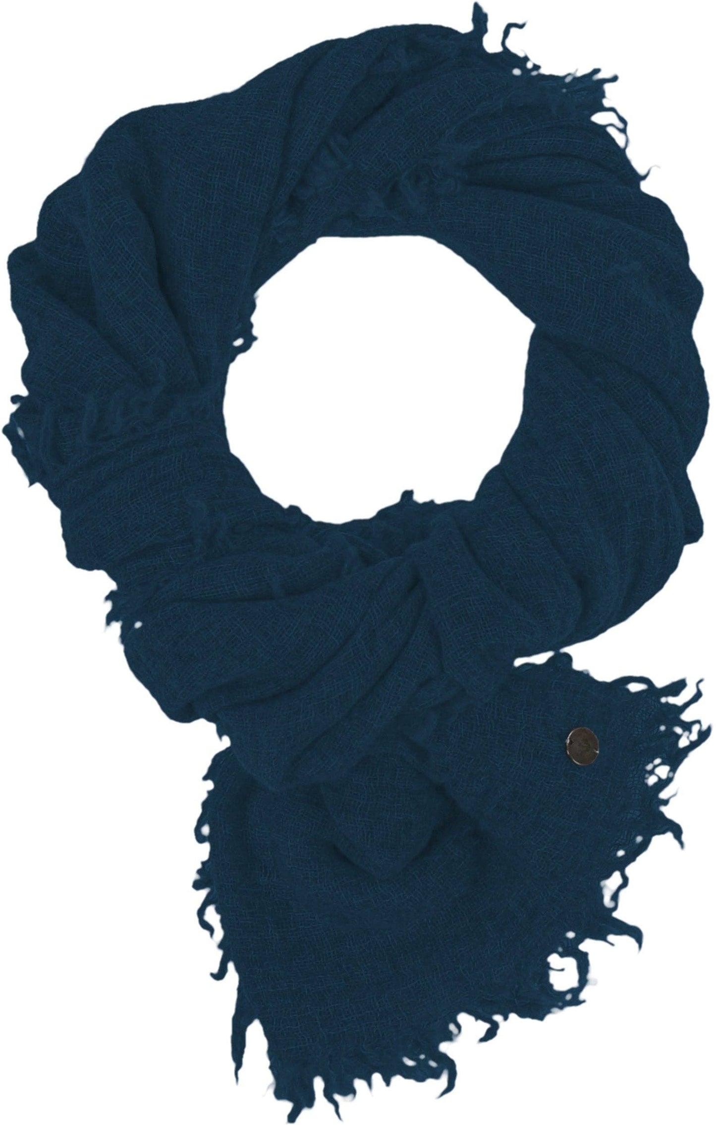 FRAAS - The Scarf Company - Lightweight Wool Solid Fringe Wrap