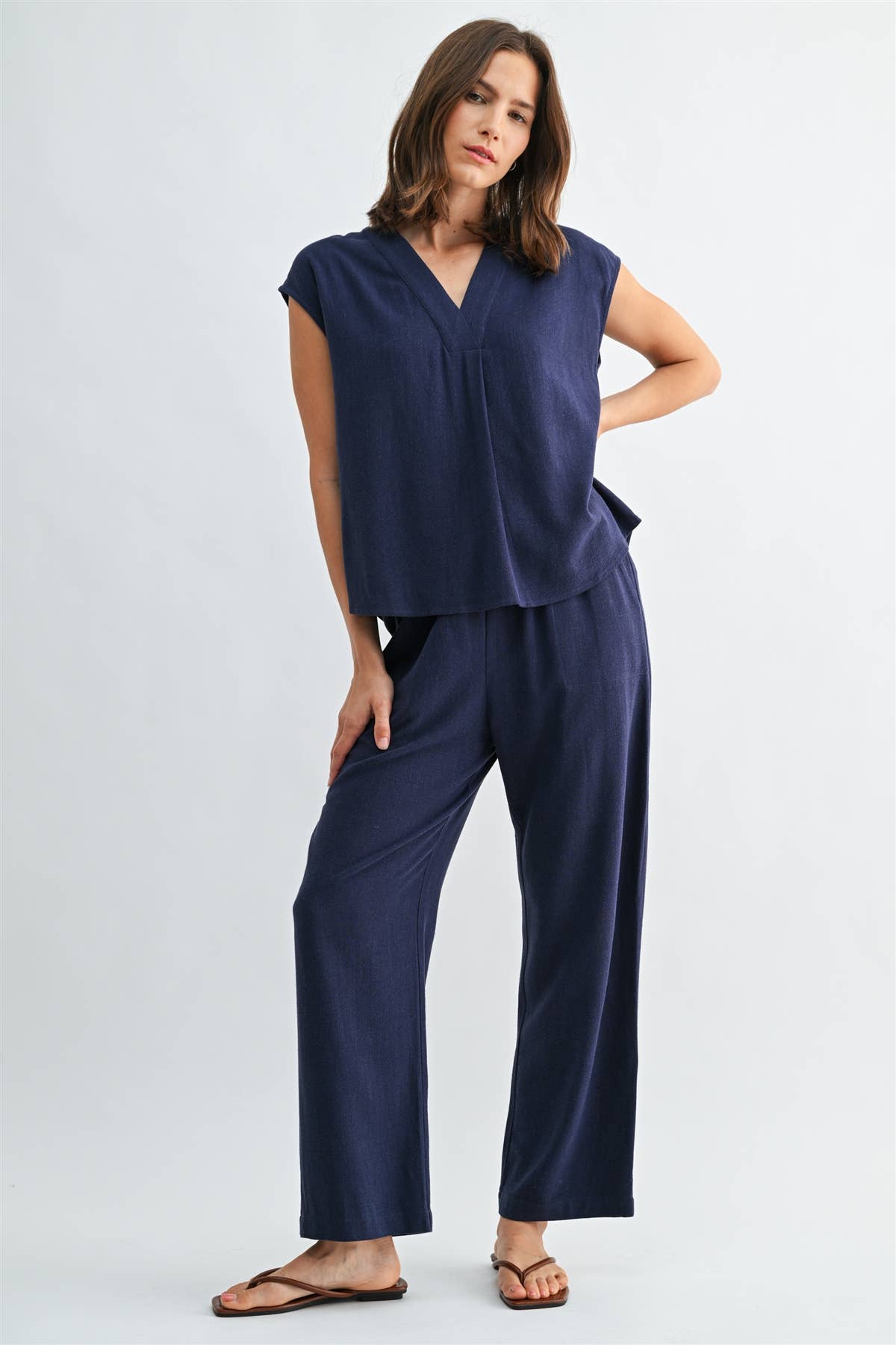 V NECK DOLMAN TOP - Fun2Fun