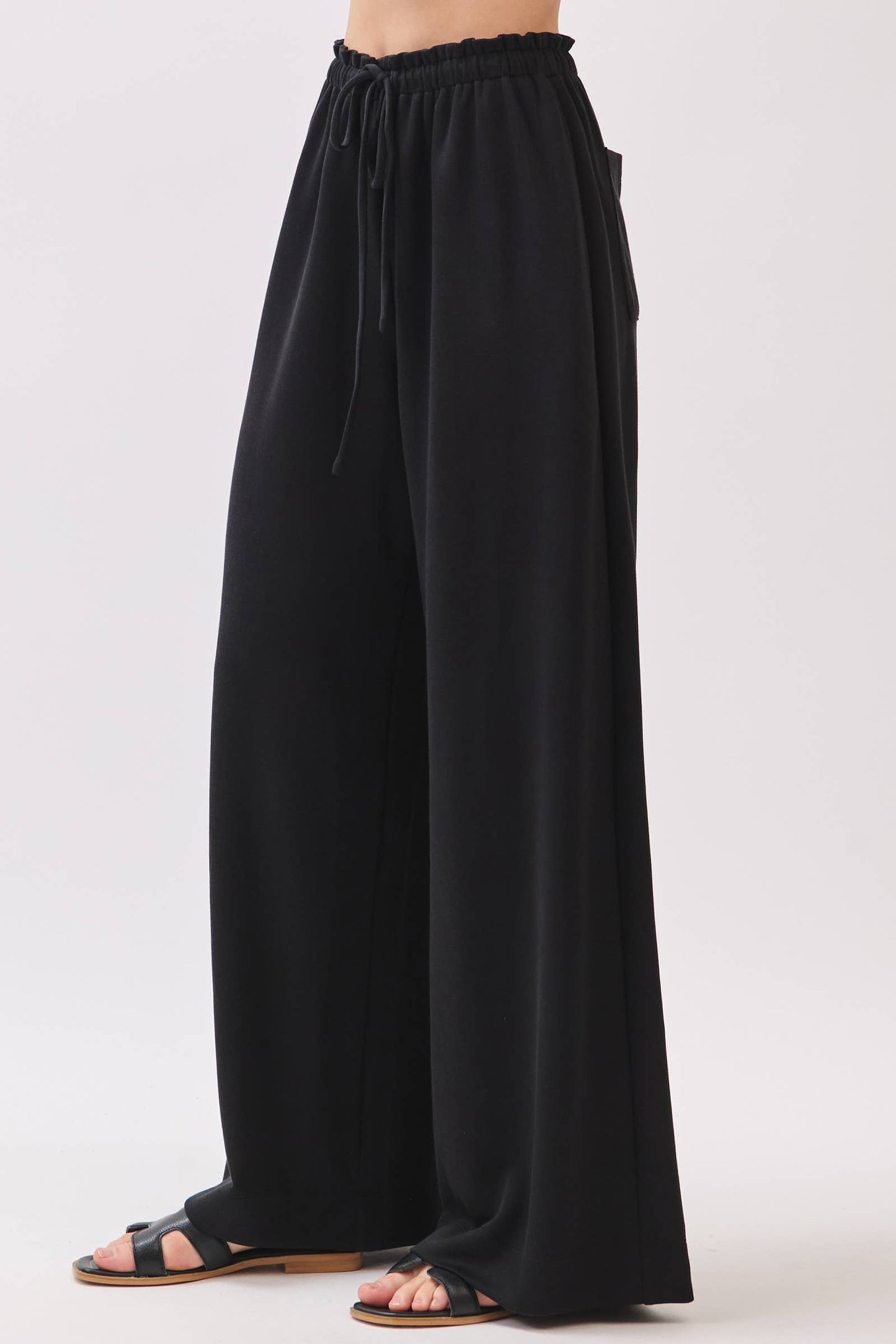 Solid Wide Leg Pants - Final Touch