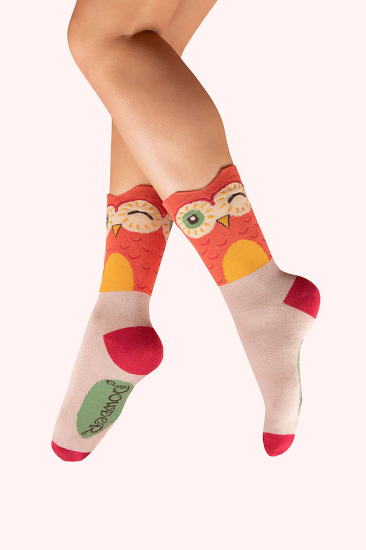 Powder Design inc - US - Character Socks - Owl