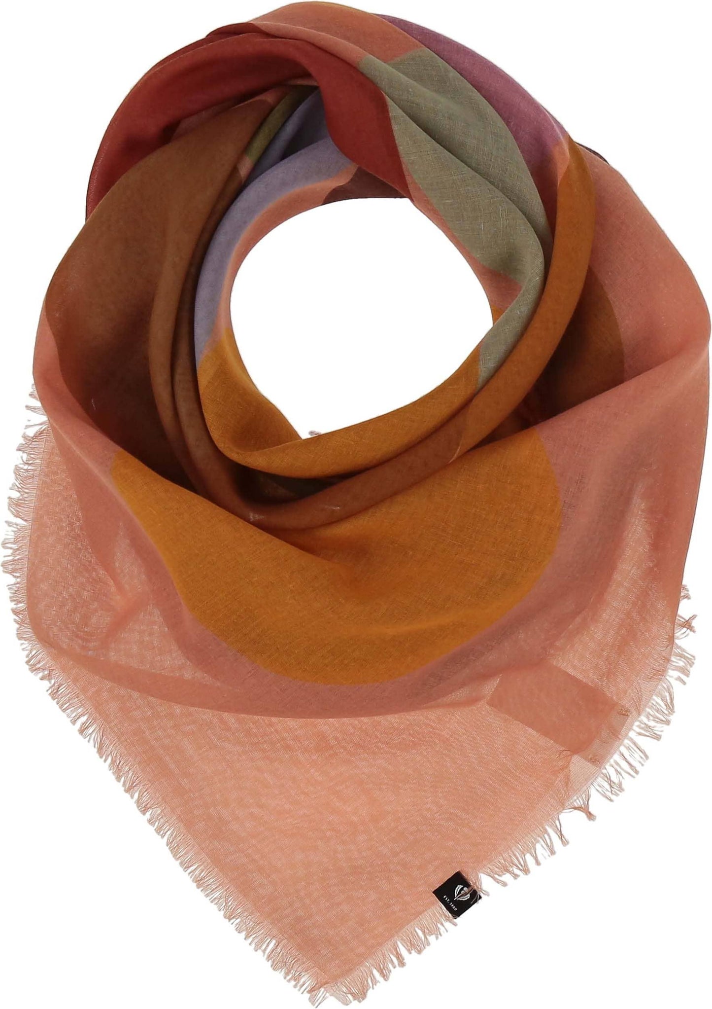 FRAAS - The Scarf Company - Sustainability Edition Geo Dots Recycled Square