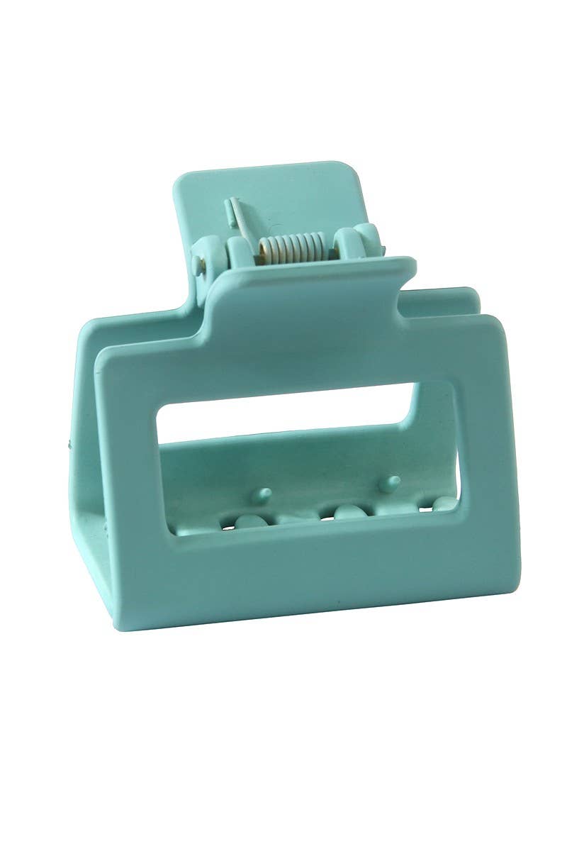 Square Macaron Shark Clip Small Hair Clip - NINEXIS