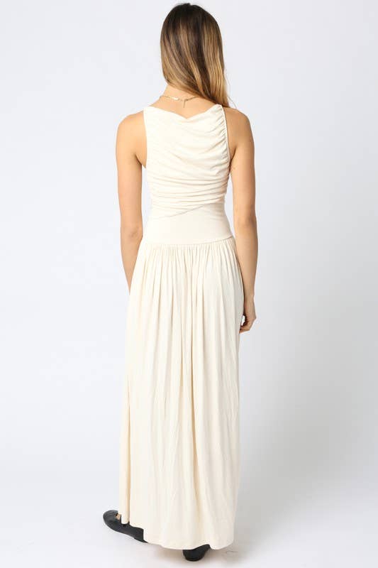 Olivaceous - Leni Maxi Dress