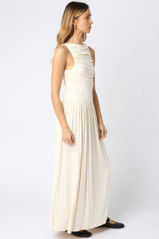 Olivaceous - Leni Maxi Dress